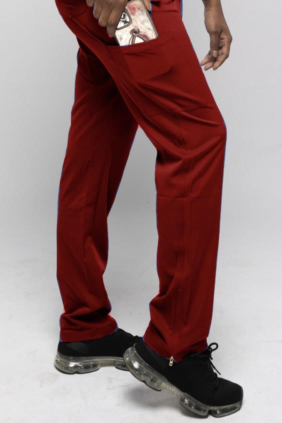GENESIS ELITE: DIAGONAL ZIP SCRUB SET